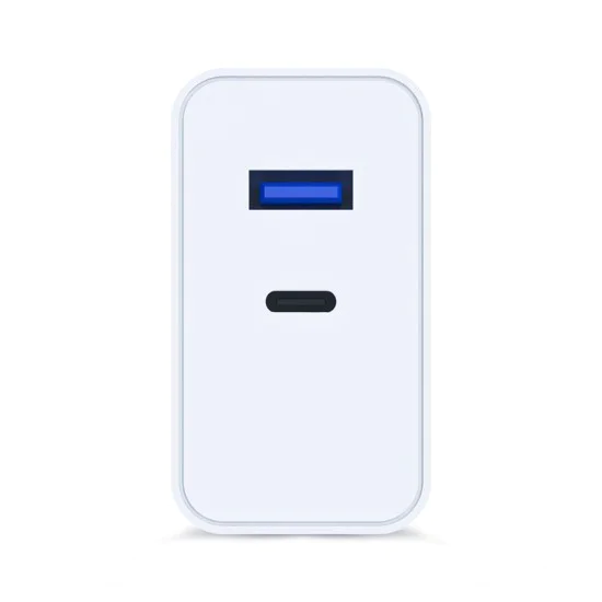 Зарядно устройство 3mk GaN (Wall Charger) - USB, Type-C, 45W, PD 3.0 - Бяло
