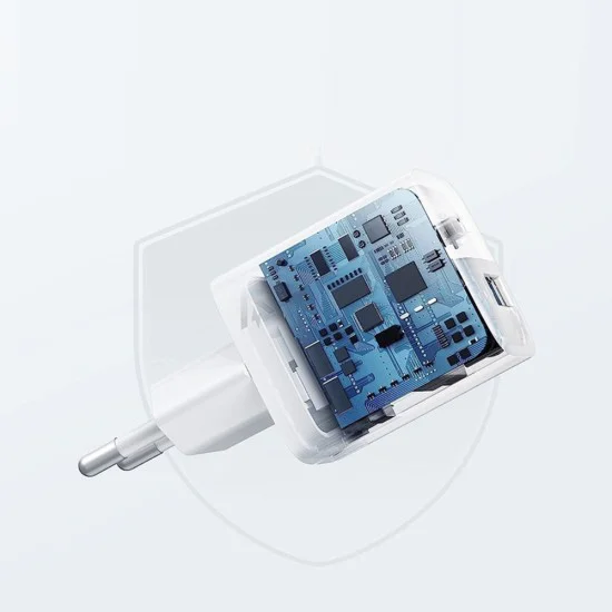 Зарядно устройство Anker 323 (Wall Charger) - Type-C, USB, 33W - Бяло