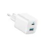 Зарядно устройство Anker 323 (Wall Charger) - Type-C, USB, 33W - Бяло