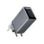 Зарядно устройство Anker Wall Charger Prime - GaN бързо зарядно, 2x Type-C, USB, 100W, EU - Сиво