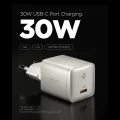 Зарядно устройство Spigen Wall Charger Essential EE301EU - Type-C, Fast Charging, 30W - Естествен титан