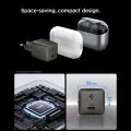 Зарядно устройство Spigen Wall Charger Essential EE301EU - Type-C, Fast Charging, 30W - Сиво (Gunmetal)