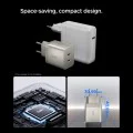 Зарядно устройство Spigen Wall Charger Essential EE472EU - 2x Type-C, Fast Charging, 47W - Естествен титан