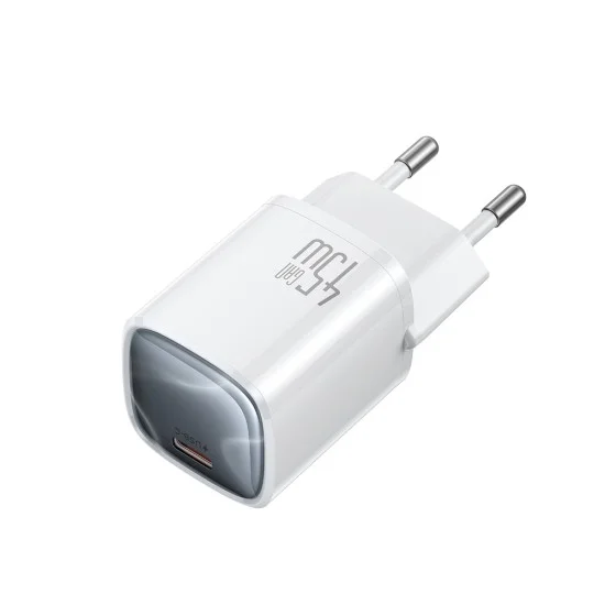 Зарядно устройство за мрежа Mcdodo Wall Charger Nano Series (CH-4432) - с включен Type-C кабел, 45W, USB-C порт, 1.2m - Бял