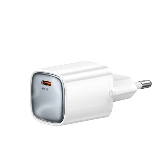 Зарядно устройство за мрежа Mcdodo Wall Charger Nano Series (CH-4432) - с включен Type-C кабел, 45W, USB-C порт, 1.2m - Бял