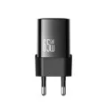 Зарядно устройство за мрежа Mcdodo Wall Charger Nano Series (CH-8262) - с включен Type-C кабел, USB-C порт, 65W, GaN технология, 1.2m - Черен