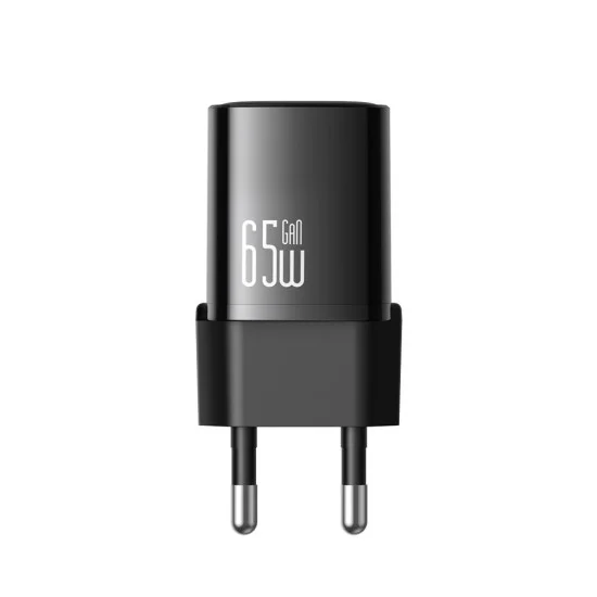 Зарядно устройство за мрежа Mcdodo Wall Charger Nano Series (CH-8262) - с включен Type-C кабел, USB-C порт, 65W, GaN технология, 1.2m - Черен