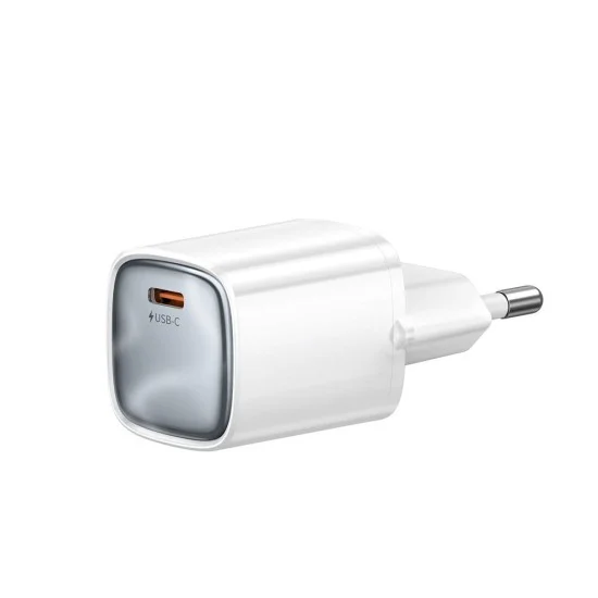 Зарядно устройство за мрежа Mcdodo Wall Charger Nano Series (CH-8263) - с включен Type-C кабел, USB-C порт, 65W, GaN технология, 1.2m - Бял