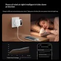 Зарядно устройство Yesido (YC114) - с TFT дисплей, USB, 2x Type-C, GaN, бързо зареждане, за телефон, таблет, 140W - Бял