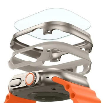 Защита за Apple Watch Ultra / Ultra 2 - ESR - Armorite Protection Set - Titanium