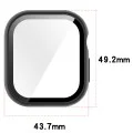 Защитен кейс с протектор за дисплей за Apple Watch 12 46mm Defense360 Pro - Techsuit - Прозрачен