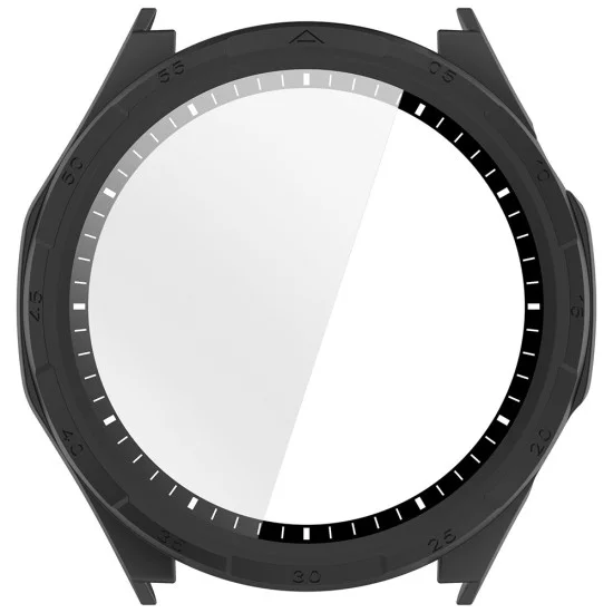 Защитен кейс с протектор за дисплей за Honor Watch 6 Defense360 Pro - Techsuit - Черен
