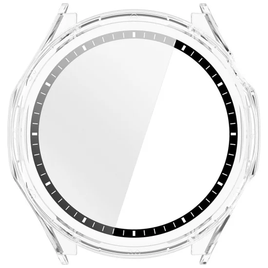 Защитен кейс с протектор за дисплей за Honor Watch 6 Defense360 Pro - Techsuit - Прозрачен