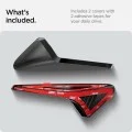 Защитни капачета за камери Spigen (2 бр.) Front Fender Camera Cover (ACP07124) - за Tesla Model 3 Highland / Y Juniper, водоустойчиви, карбонов ефект - Черен