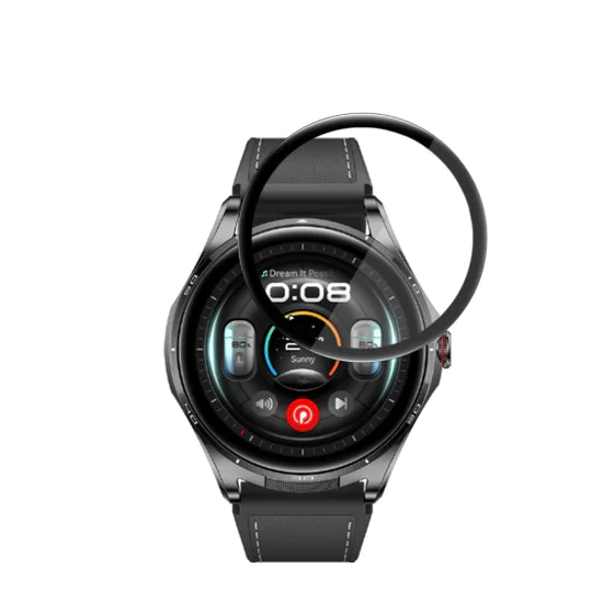 Защитно фолио за Huawei Watch Buds 2 - Nano Flex (2 pack) - Techsuit - Черен