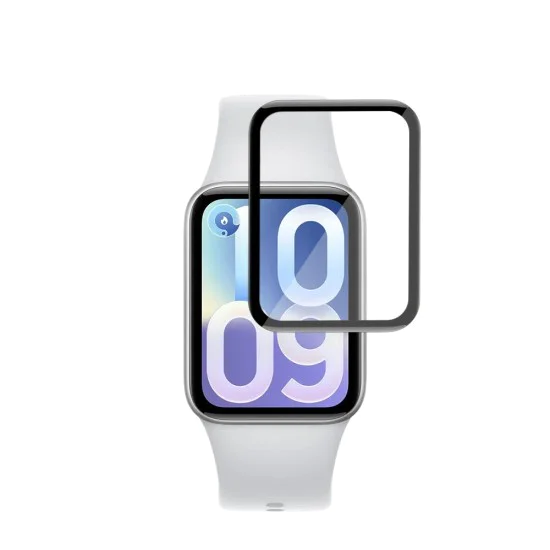 Защитно фолио за Xiaomi Smart Band 10 Pro - Nano Flex (2 броя) - Techsuit - Черен