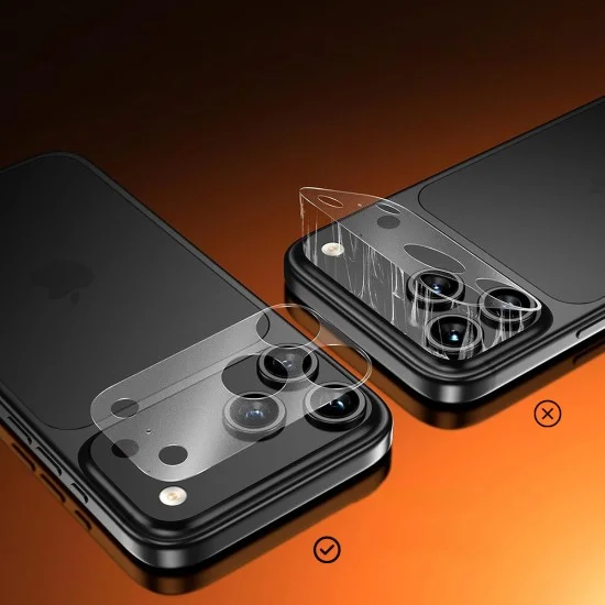 Защитно фолио за камера за iPhone Duo - Invisible Lens Module Protection Film - Blueo - Прозрачен