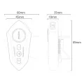 Интерком за мотоциклетна каска Yesido Motorcycle Helmet Headset (VC19) - с говорители и микрофон, Bluetooth 5.4, 13 часа батерия, IPX6 - Черен