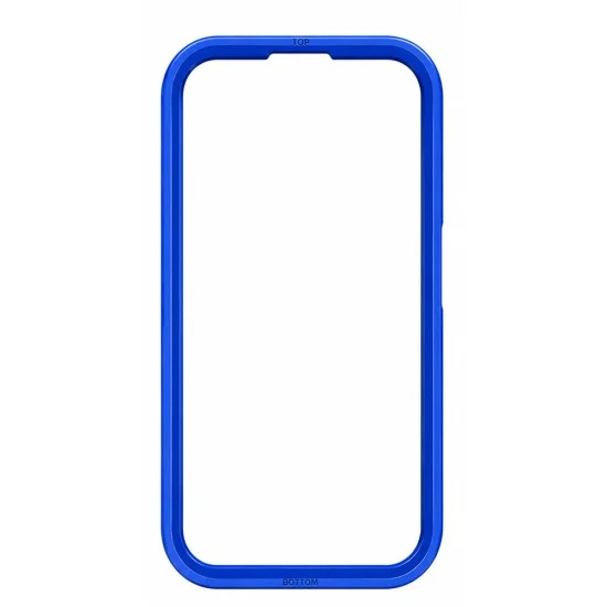 Извит стъклен протектор за iPhone 18 Pro - Anti-Peep AR Privacy 3D Curved Glass - Blueo - Черен