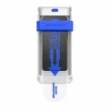 Извит стъклен протектор за iPhone 18 Pro / iPhone 17 Pro / iPhone 17 / iPhone 16 Pro - 3D Full Display Curved Edge AR Glass + Applicator Pro - Blueo - Черен
