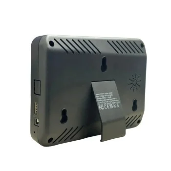 Yesido - Attendance Machine (KM30) - Face, Fingerprint, Palm Vein, Card, Password, Display, Dual-camera, 1000 Users - Black