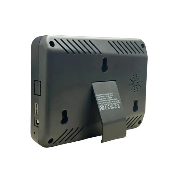 Yesido - Attendance Machine (KM30) - Face, Fingerprint, Palm Vein, Card, Password, Display, Dual-camera, 1000 Users - Black