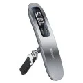 Yesido - Luggage Scale (MG41) - with LCD Display, 50kg Capacity, 3 Units (kg/lb/oz), Durable Strap, T-Type, CR2032 - Gray
